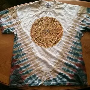 1999 Santana Supernatural tye dye Shirt LG